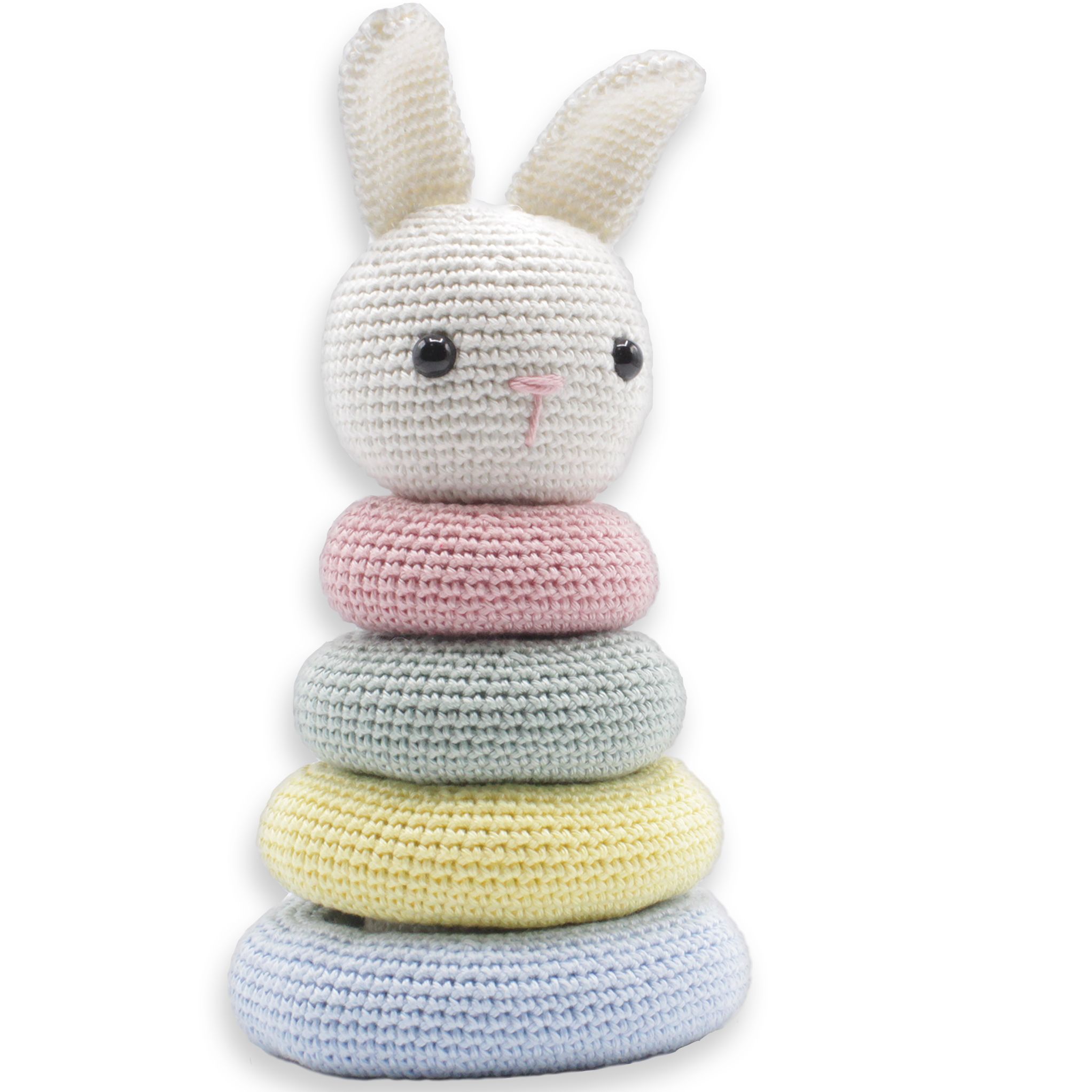 Hardicraft Crochet Kit Stacking Bunny - Amigurumi DIY Kit