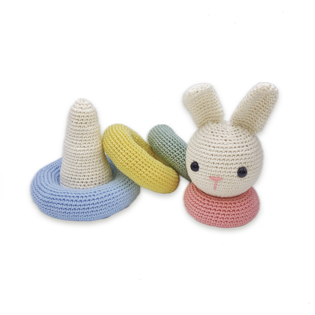 Hardicraft Häkelset Stapel-Hase - Amigurumi DIY Kit