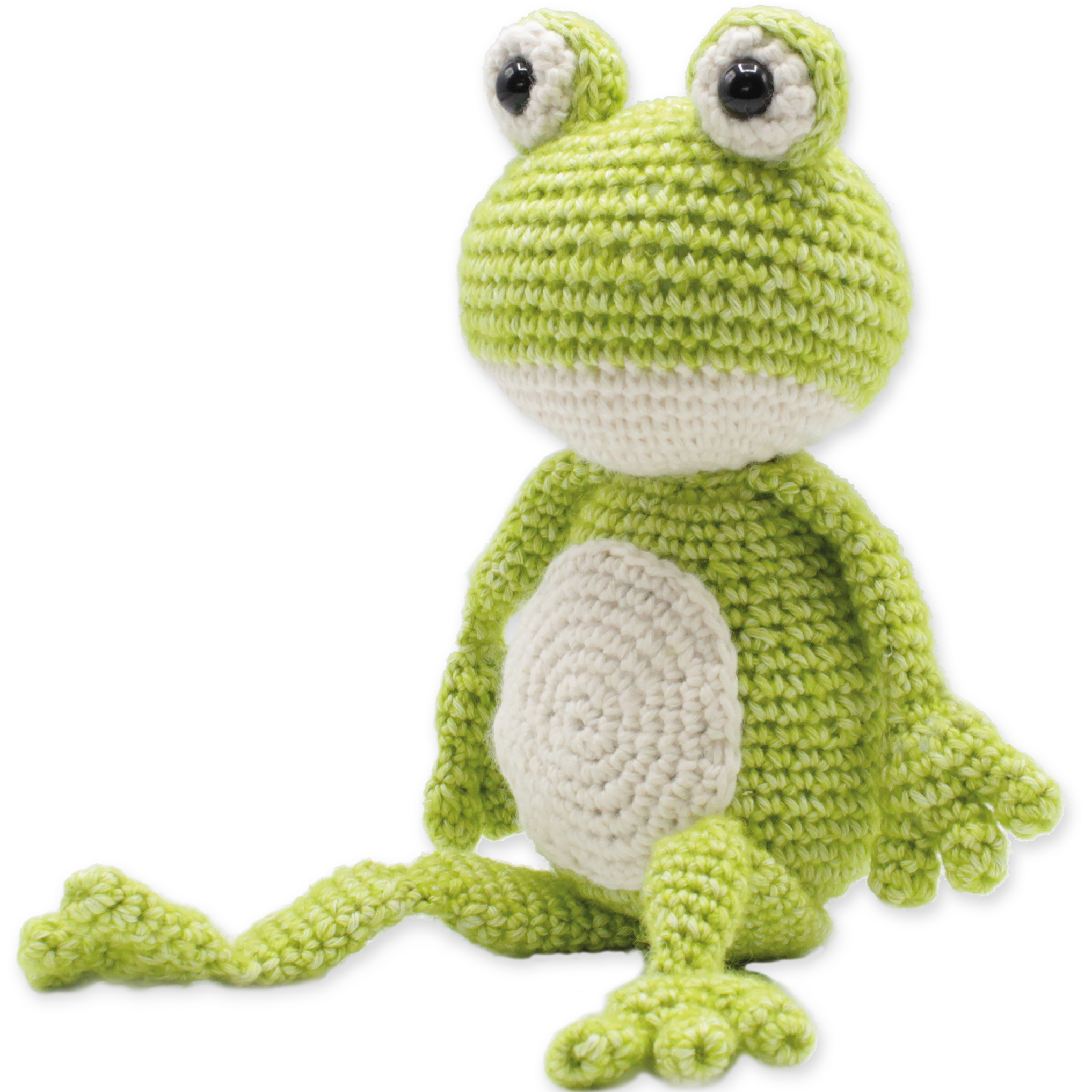 Hardicraft Crochet Kit Vinny Frog - Amigurumi DIY Kit