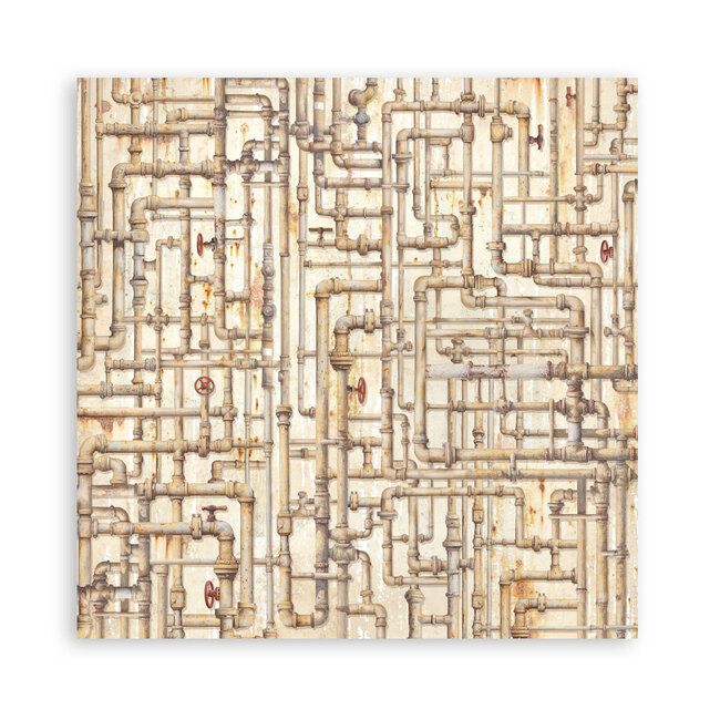 Stamperia Scrapbooking Pad 22 sheets cm 30,5x30,5 (12"x12") Single face - A new Beginning