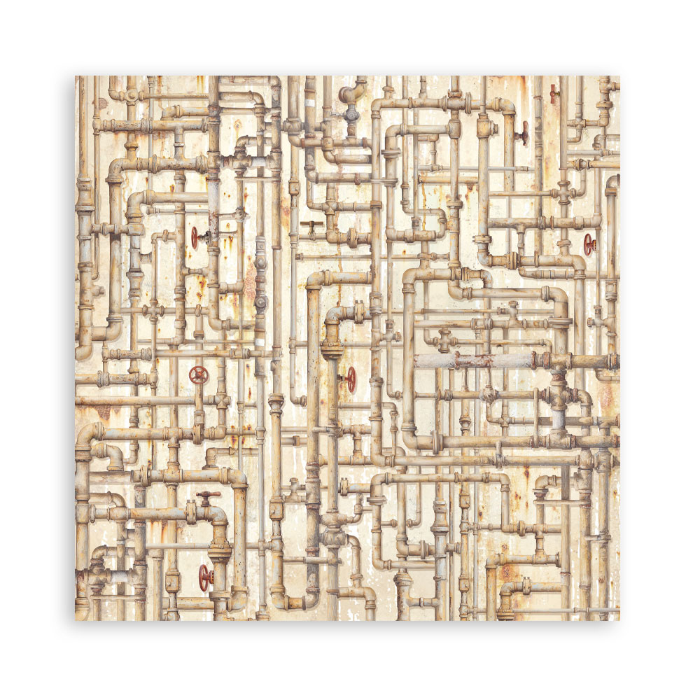 Stamperia Scrapbooking Pad 22 sheets cm 20,3X20,3 (8"X8") Single Face A new Beginning