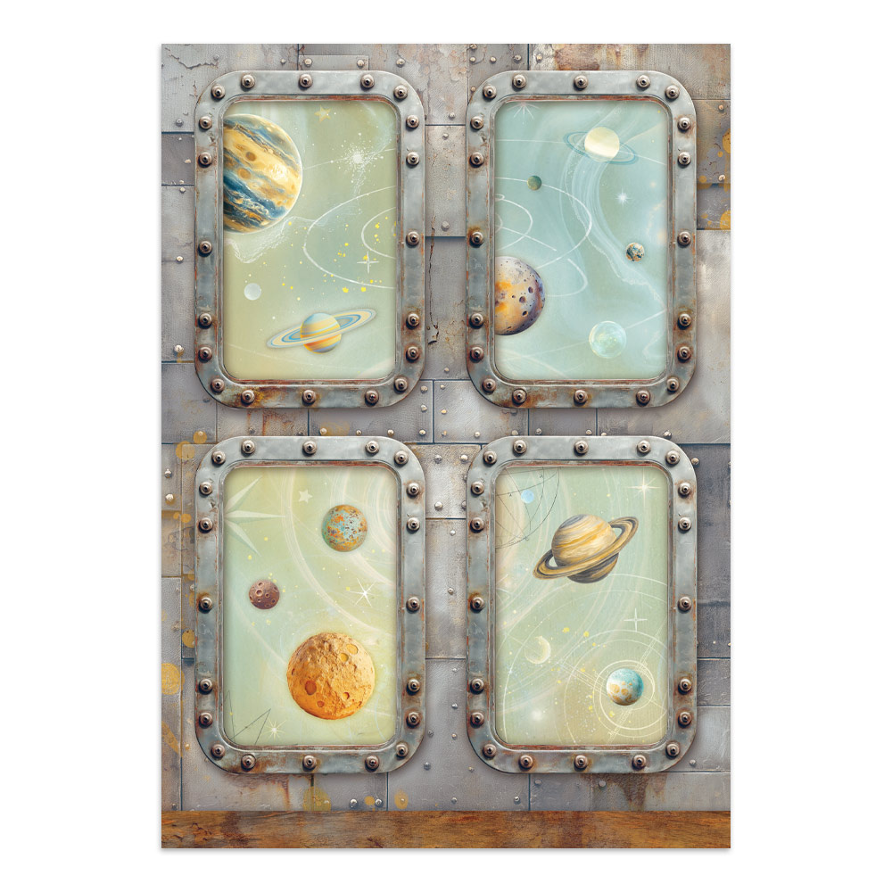 Stamperia Junk journal stickers, cut-outs, backgrounds - A new Beginning