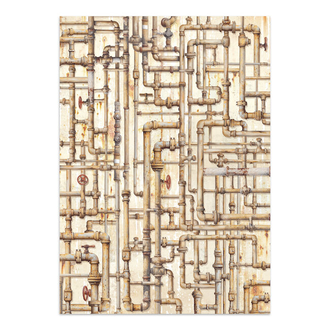 Stamperia Junk journal stickers, cut-outs, backgrounds - A new Beginning