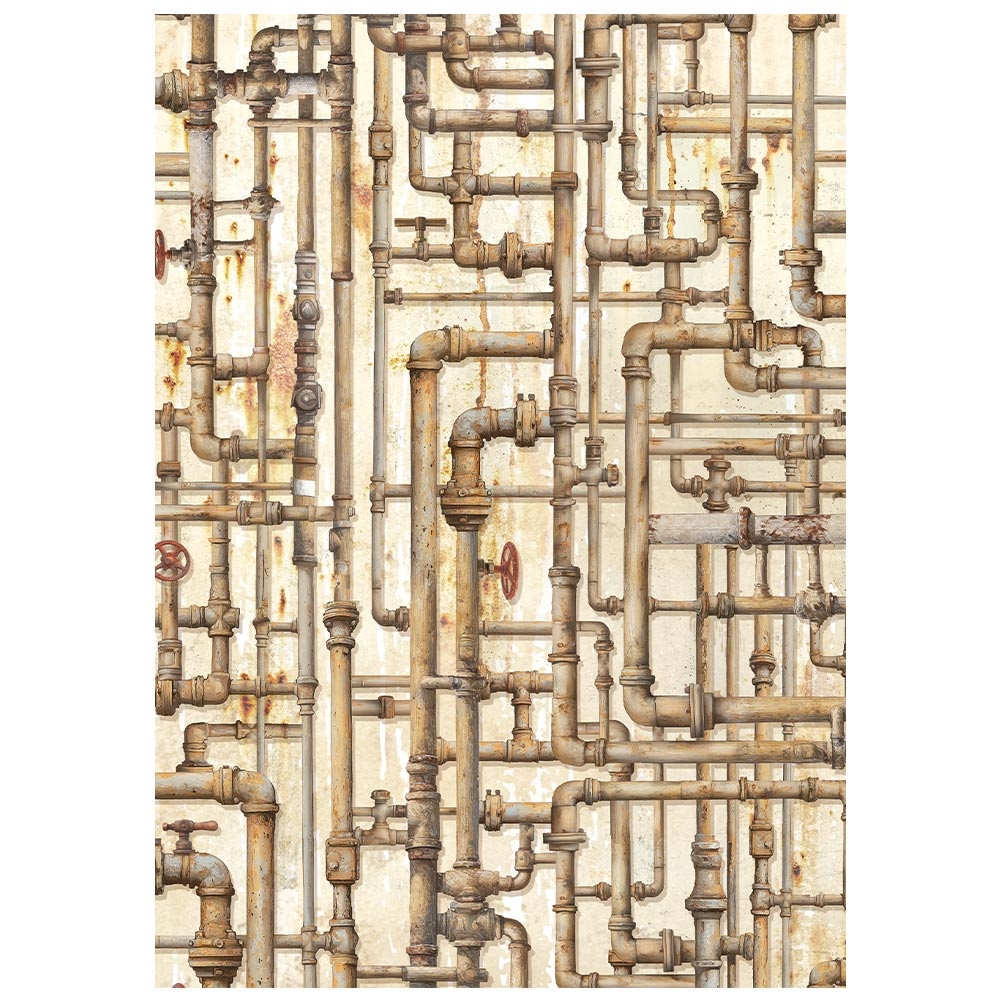 Stamperia Selection 8 Rice paper A6 backgrounds A new Beginning