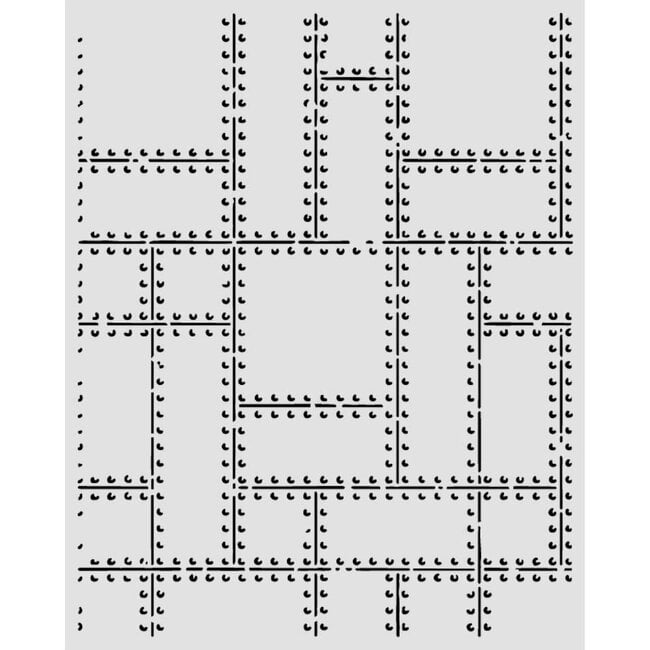 Stamperia Thick stencil cm 20X25 - A new Beginning metal plates