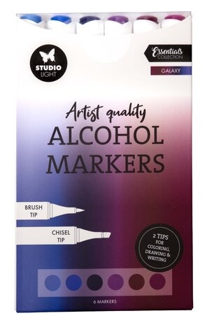 Studio Light Alcohol Markers Galaxy (SL-CO-MARK45)