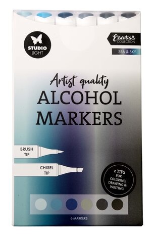 Studio Light Alcohol Markers Sea & Sky (SL-CO-MARK44)