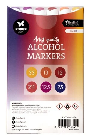 Studio Light Alcohol Markers Dahlia (SL-CO-MARK39)