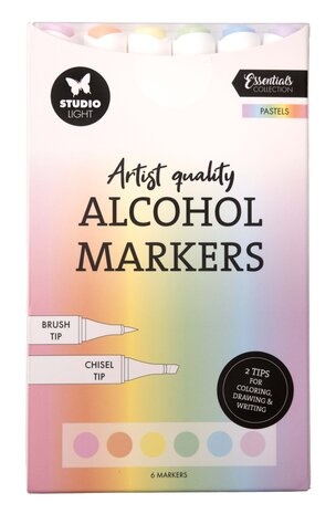 Studio Light Alcohol Markers Pastels (SL-CO-MARK36)