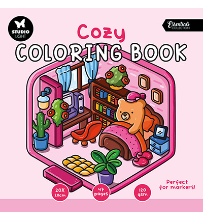 Studio Light Essentials Coloring Book Cozy (SL-ES-CB05)