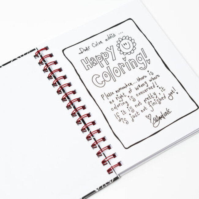 Studio Light Colorful Magic A5 Coloring Book (ABM-25-CB01)