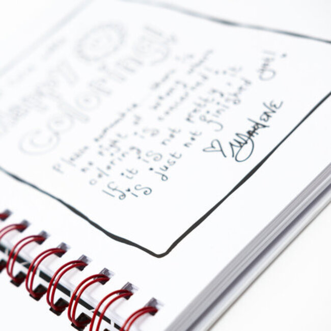 Studio Light Colorful Magic A5 Coloring Book (ABM-25-CB01)