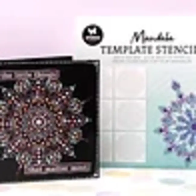 Studio Light Mandala Template Stencils (6pcs) (SL-ES-MASK399)