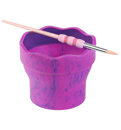 Faber Castell Watercup Clic & Go, Pink marble