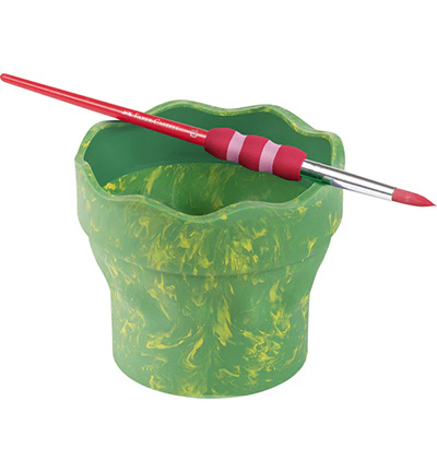 Faber Castell Watercup Clic & Go, Green marble