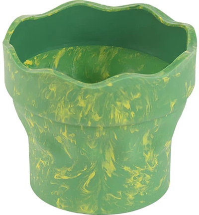 Faber Castell Watercup Clic & Go, Green marble