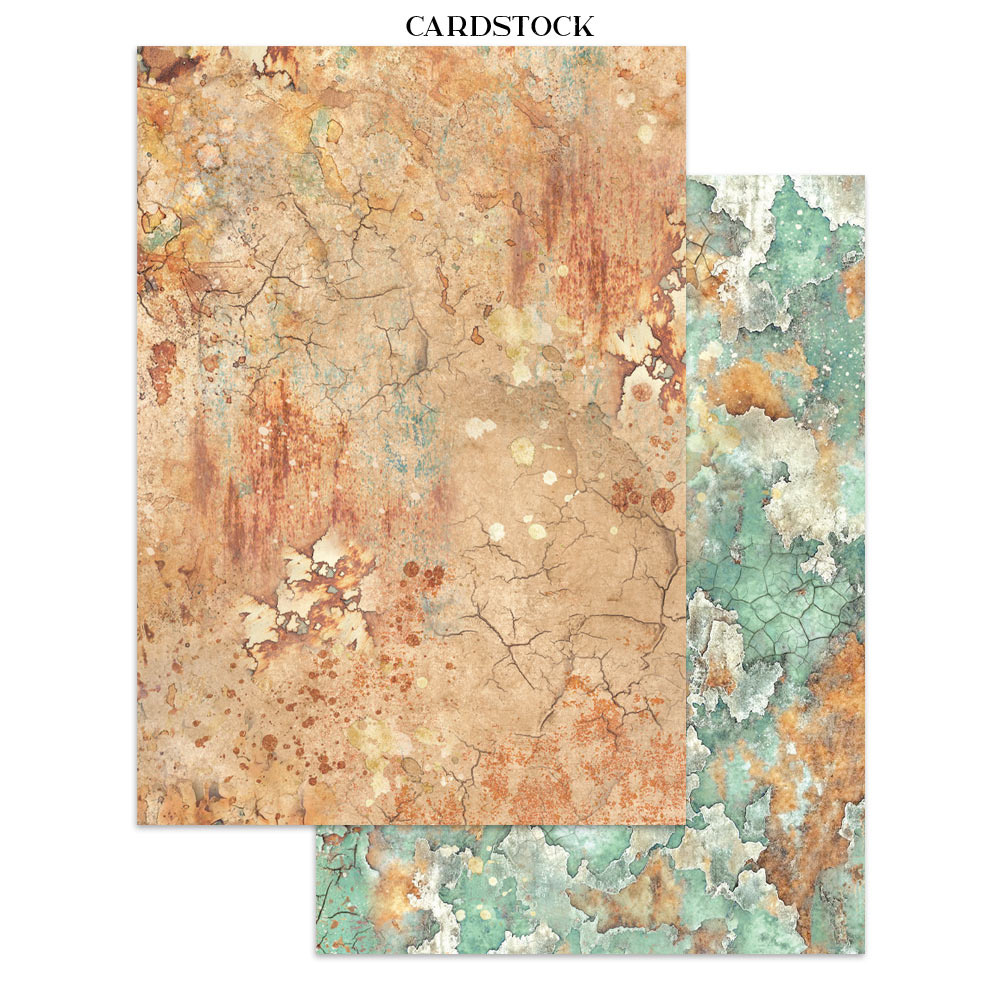 Stamperia Printed Art Junk Journal Focus Points for Art and Craft A5 - Gardens of Time