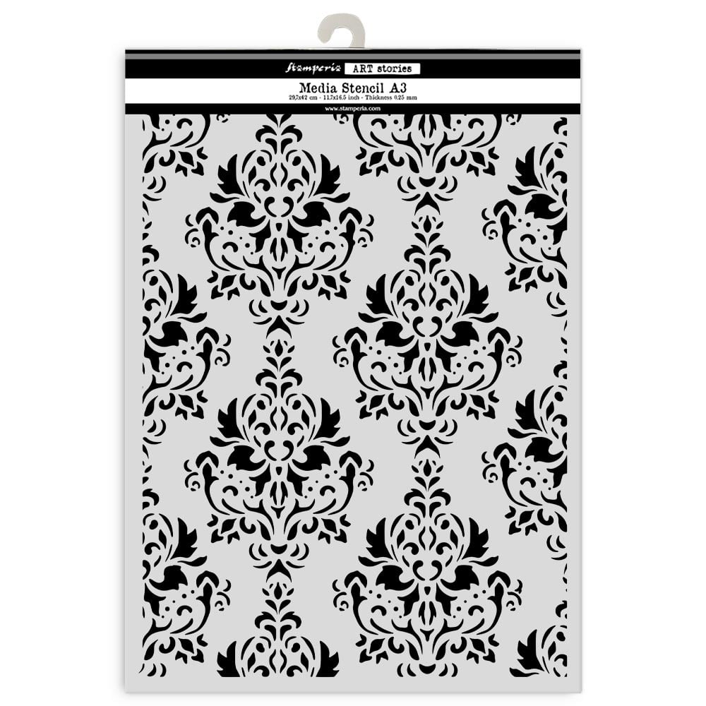 Stamperia Cut laser stencil for Art and Craft A3 - Tapestry