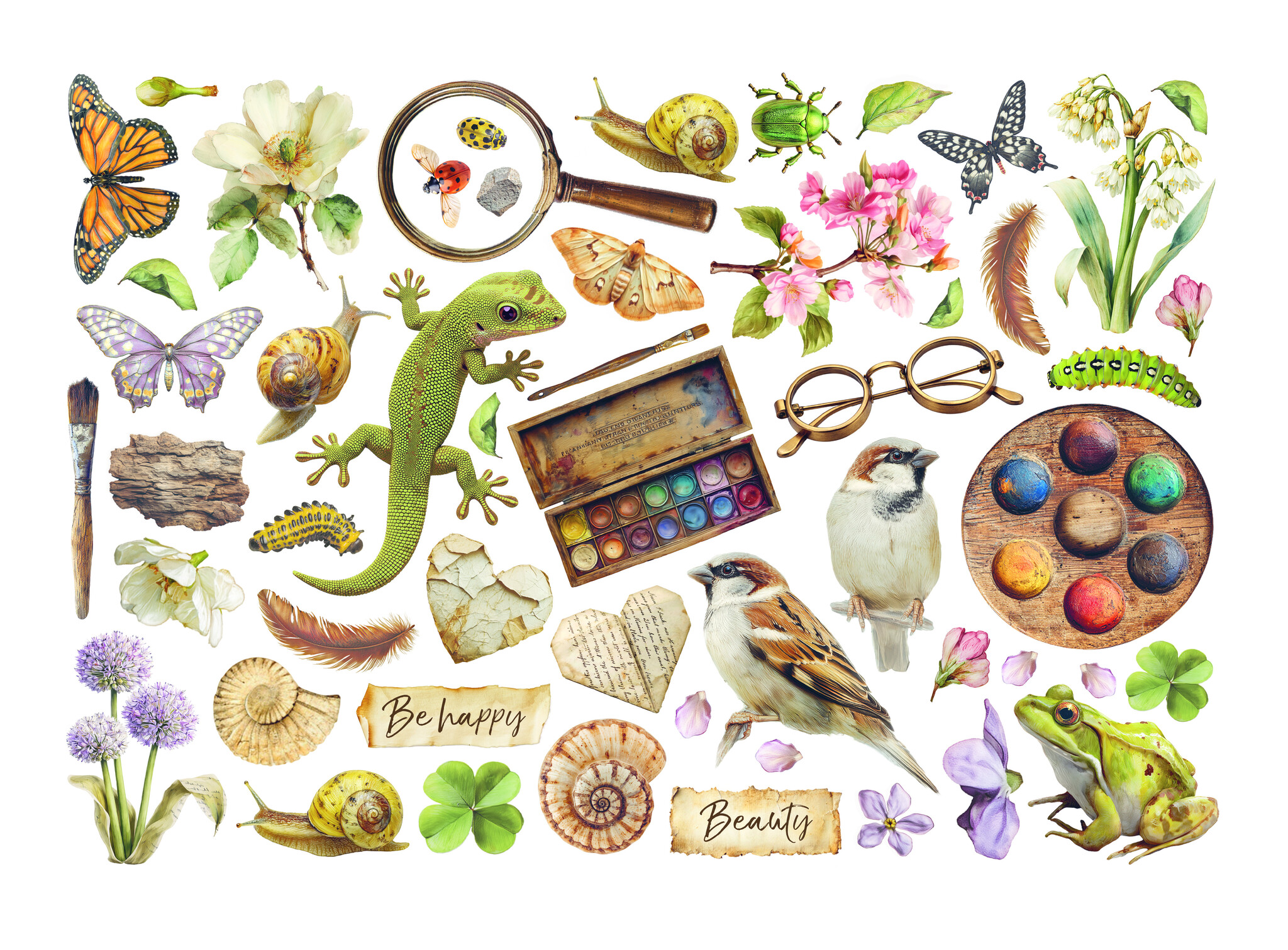 Stamperia Printed Decorative Ephemera for Art and Craft - All Around
