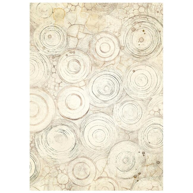 Stamperia Printed 8 Rice paper A6 backgrounds selection for Art and Craft - All Around