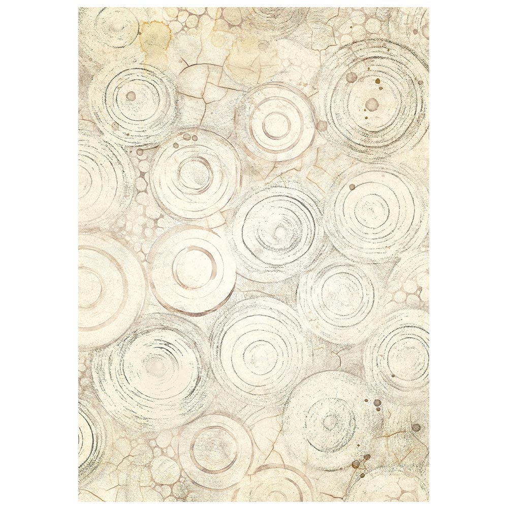 Stamperia Printed 8 Rice paper A6 backgrounds selection for Art and Craft - All Around