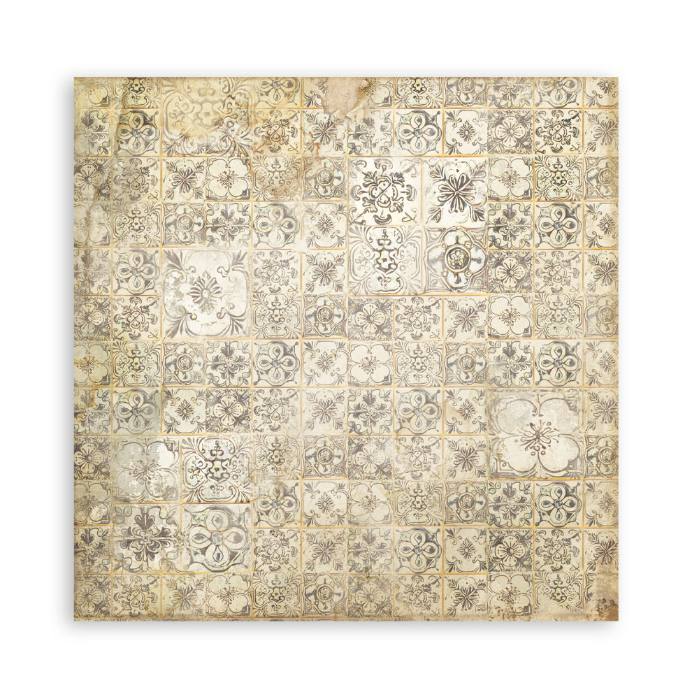 Stamperia Scrapbooking Printed Pad for Art and Craft 22 sheets cm 20,3X20,3 (8"X8") Single Face All Around