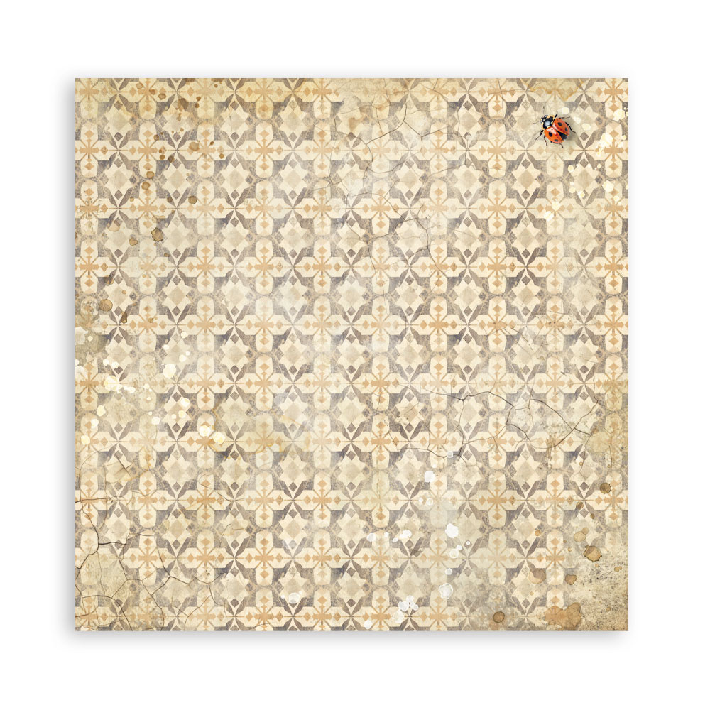 Stamperia Scrapbooking Printed Pad for Art and Craft 22 sheets cm 30,5x30,5 (12"x12") Single face - All Around