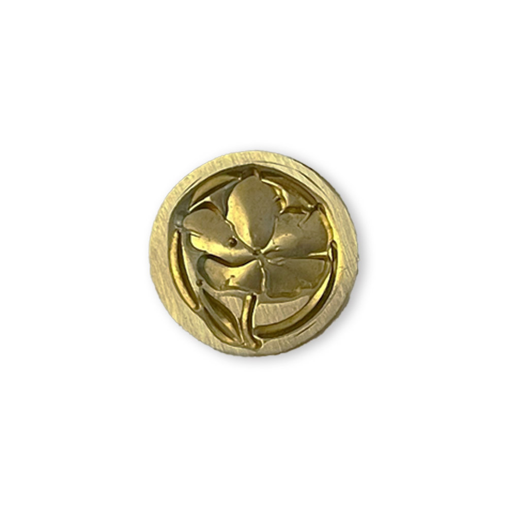 Stamperia Set 6 Decorative seals design for Art and Craft diam cm2,5 Garden