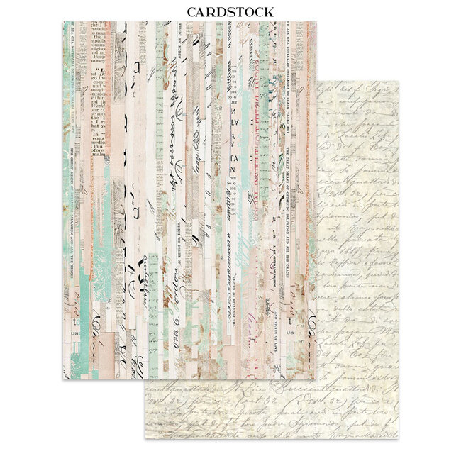 Stamperia Printed Art Junk journal: stickers, cut-outs, backgrounds for Art and Craft - Wonderland