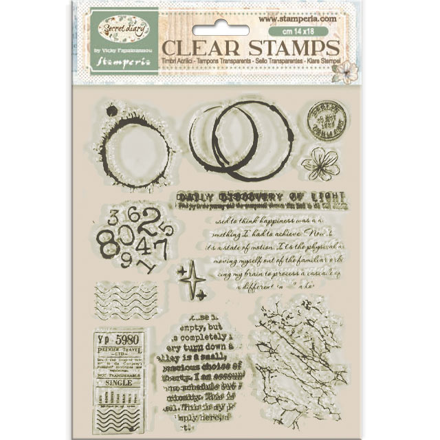 Stamperia Art Journaling Selection Secret Diary