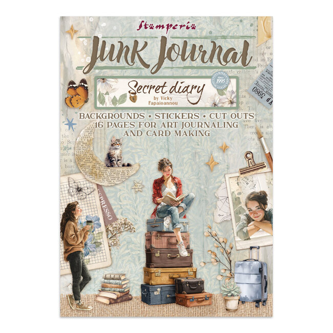 Stamperia Art Journaling Selection Secret Diary
