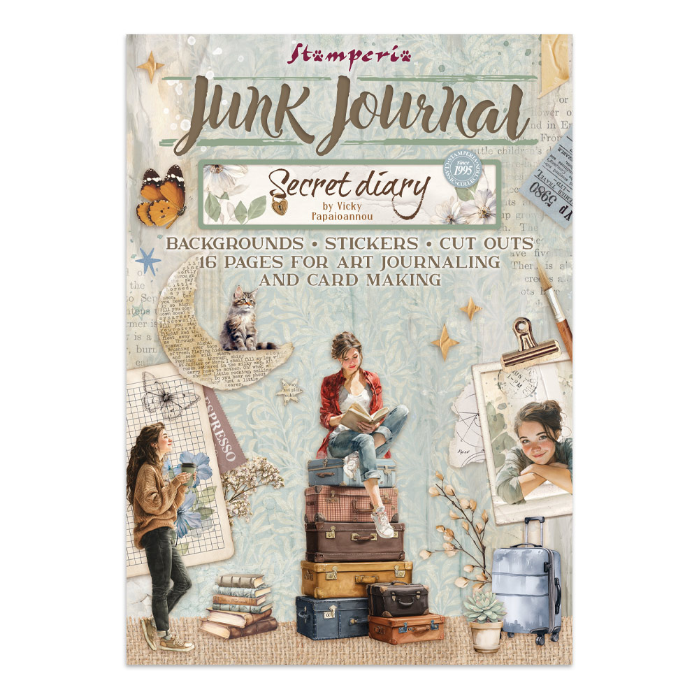 Stamperia Art Journaling Selection Secret Diary