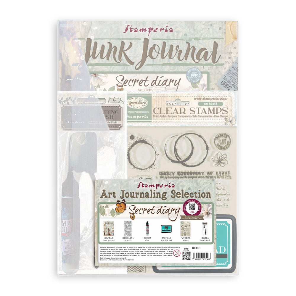Stamperia Art Journaling Selection Secret Diary