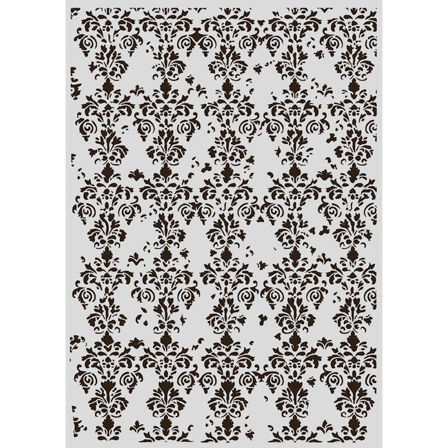 Stamperia Cut laser stencil for Art and Craft A3 - Symphony wallpaper decor