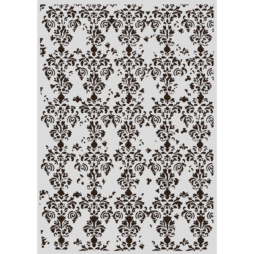 Stamperia Cut laser stencil for Art and Craft A3 - Symphony wallpaper decor