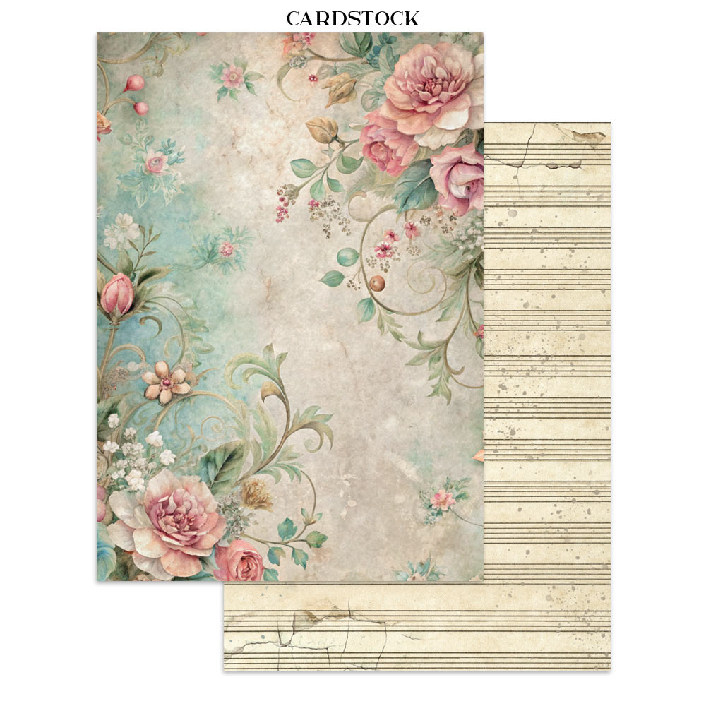 Stamperia Printed Art Junk Journal Focus Points for Art and Craft A5 - Symphony