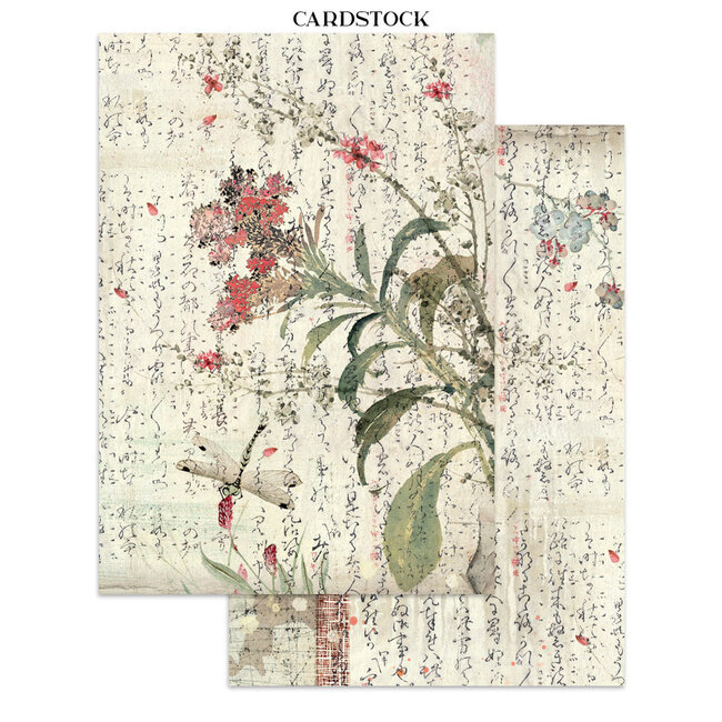Stamperia Printed Art Junk Journal Focus Points for Art and Craft A5 - Oriental Garden