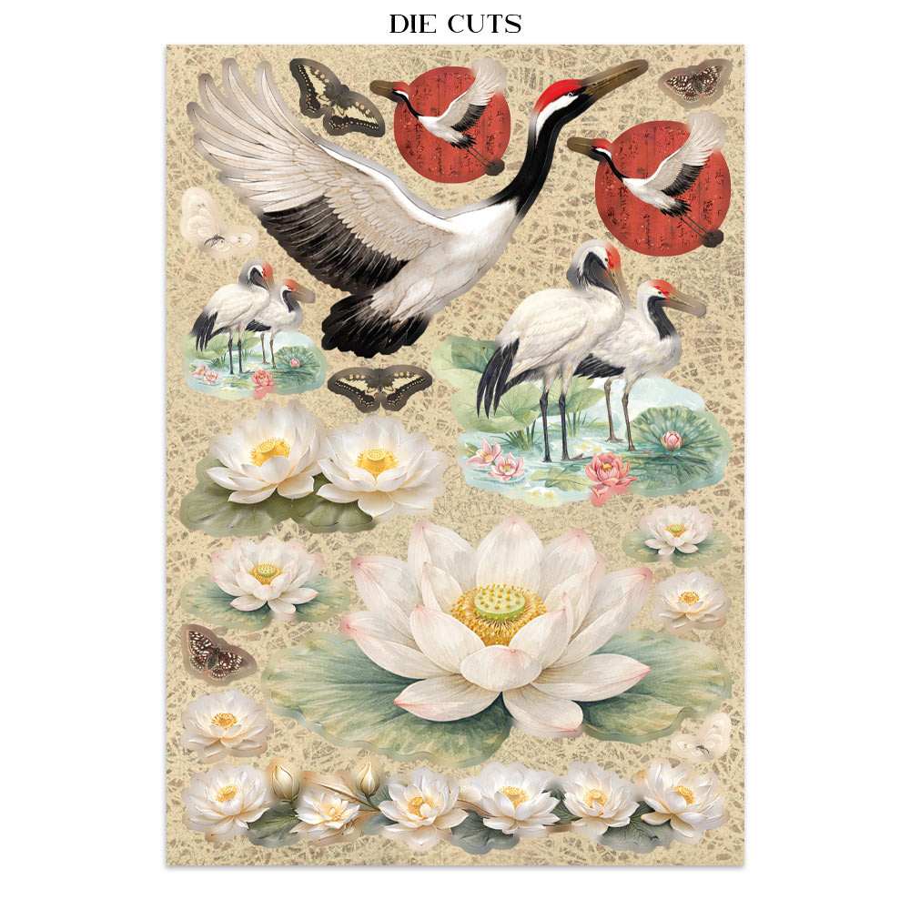 Stamperia Printed Art Junk Journal Focus Points for Art and Craft A5 - Oriental Garden