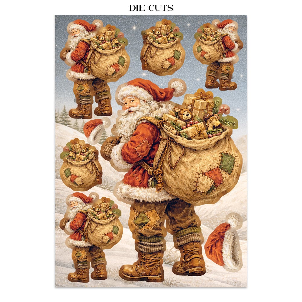 Stamperia Printed Art Junk Journal Focus Points for Art and Craft A5 - Silent Night