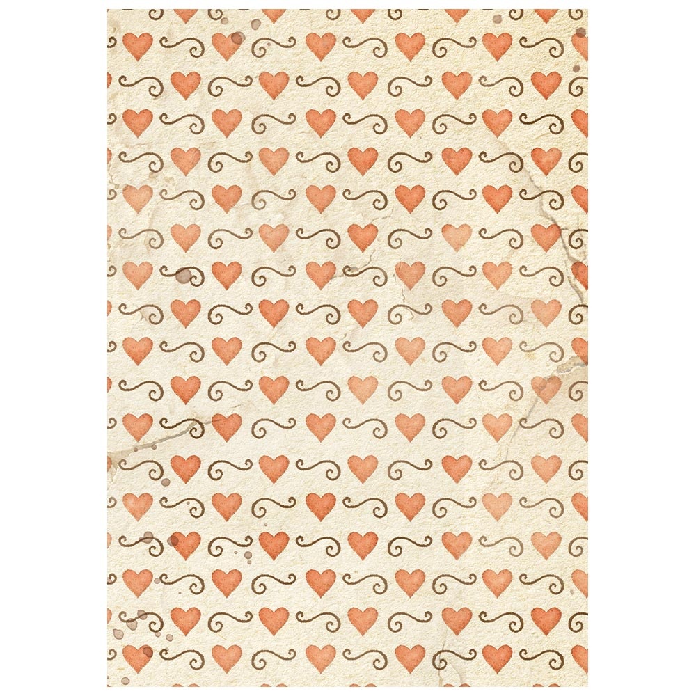 Stamperia Printed 8 Rice paper A6 backgrounds selection for Art and Craft - Silent Night