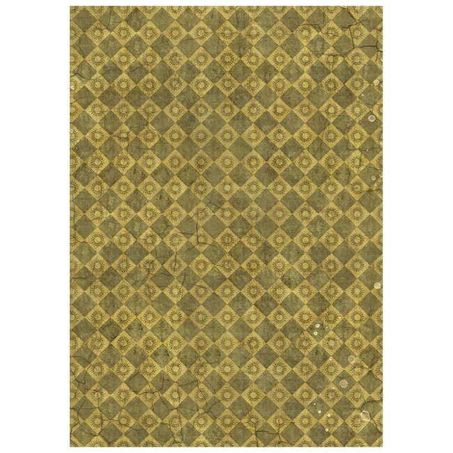 Stamperia Printed 8 Rice paper A6 backgrounds selection for Art and Craft - Silent Night
