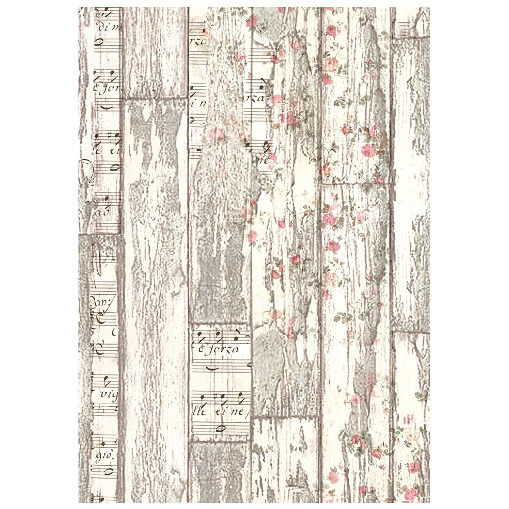 Stamperia Printed 8 Rice paper A6 backgrounds selection for Art and Craft - Winter Magic