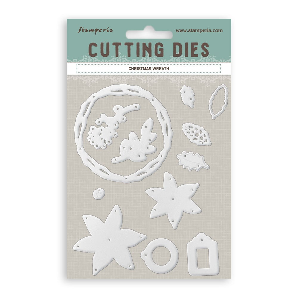 Stamperia Cutting Dies for paper crafting A6 - Christmas wreath