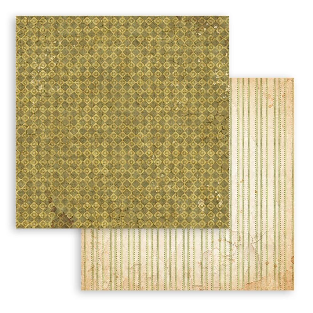 Stamperia Scrapbooking Printed Pad for Art and Craft 10 sheets cm 30,5x30,5 (12"x12") Backgrounds - Silent Night