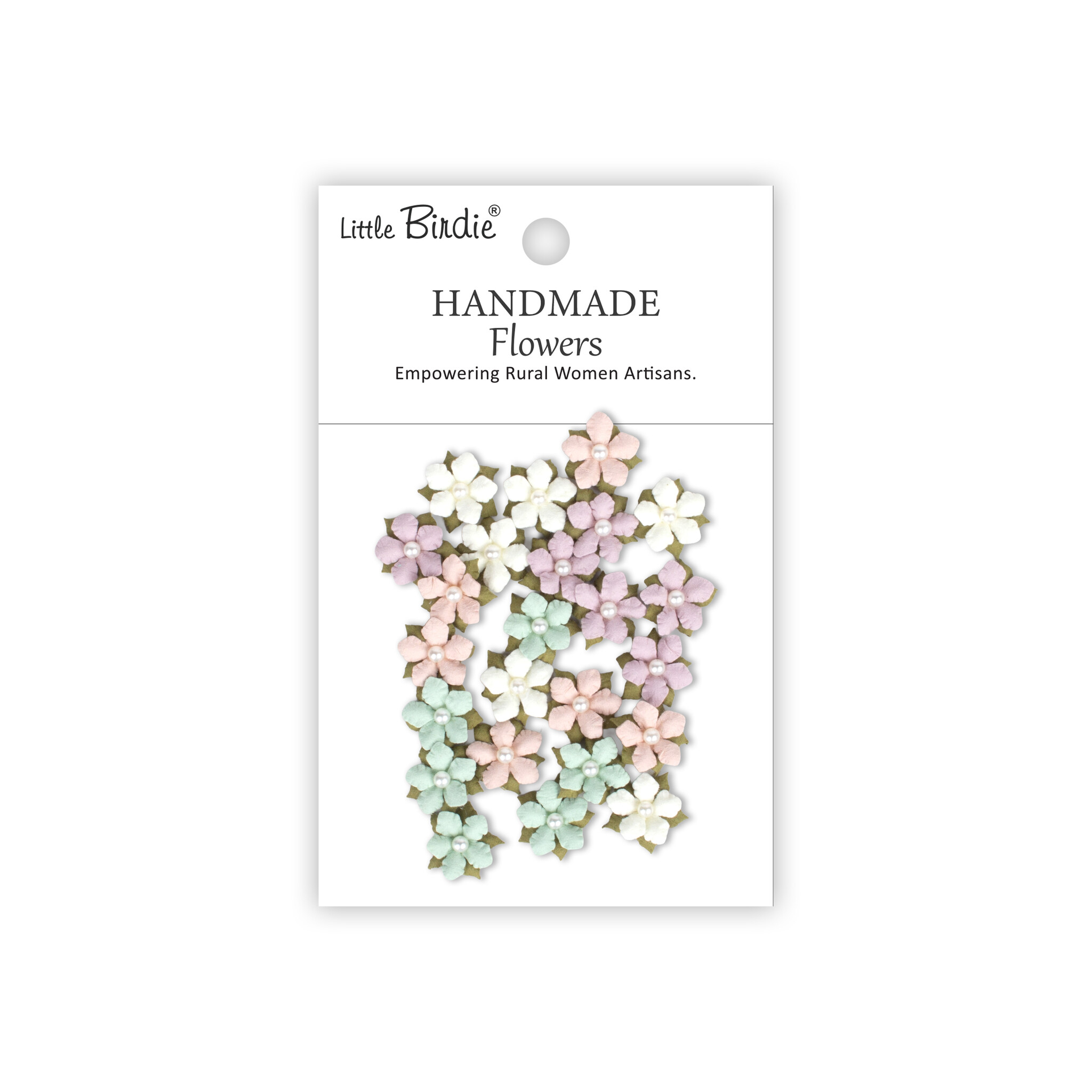 Little Birdie Handgemaakte Bloemen Elira - Fairy Garden 24pc