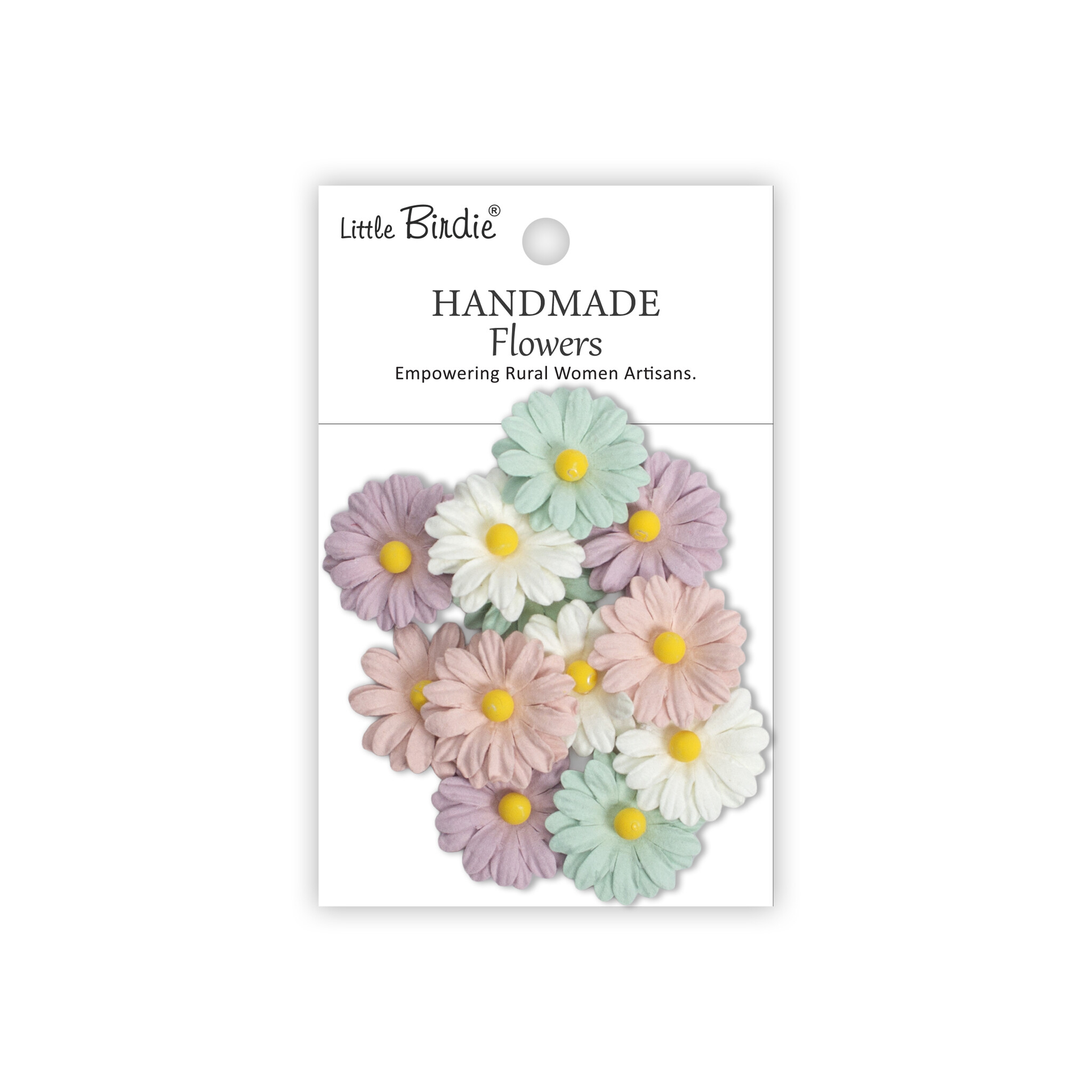 Little Birdie Handgemaakte Bloemen Della - Fairy Garden 12pc