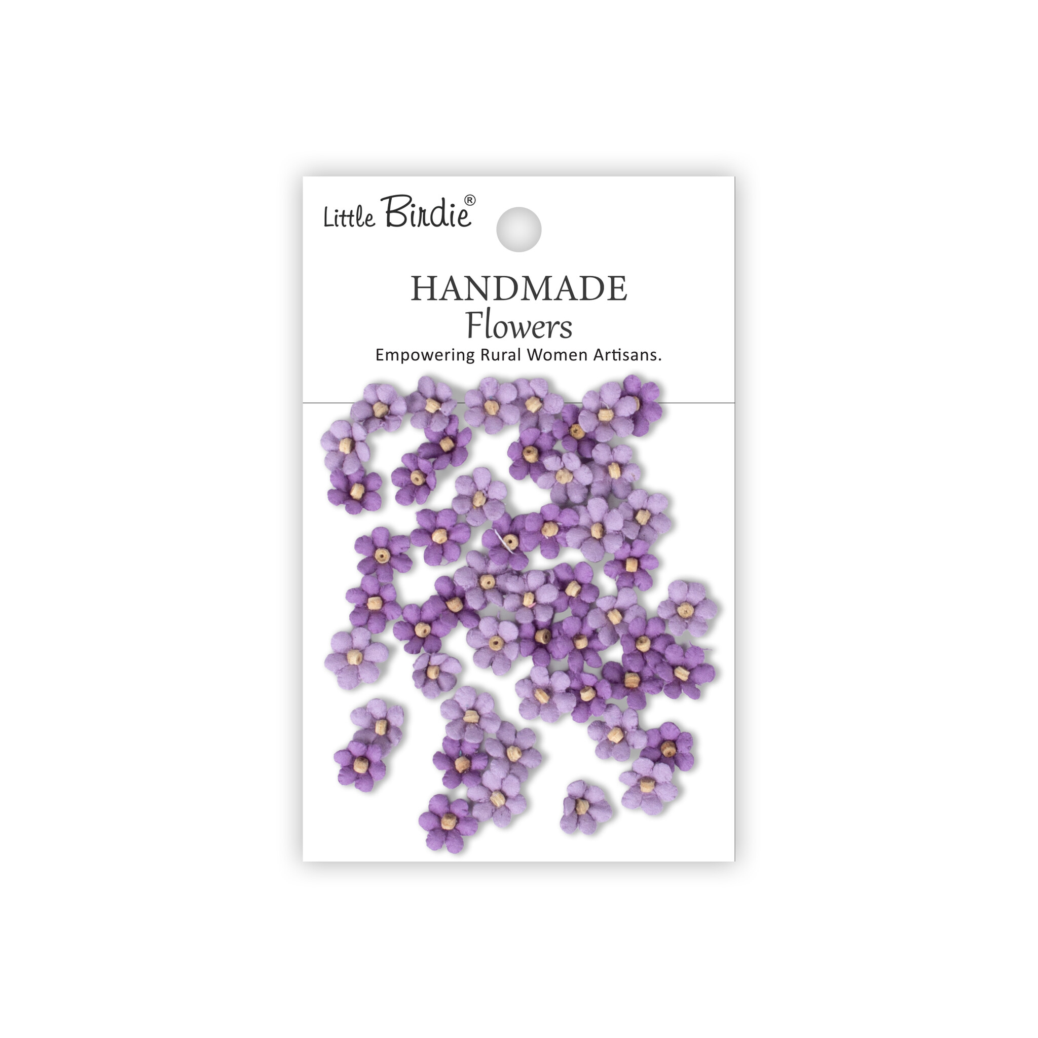 Little Birdie Handgemaakte Bloemen Esme - Lilac Whisper 50pc