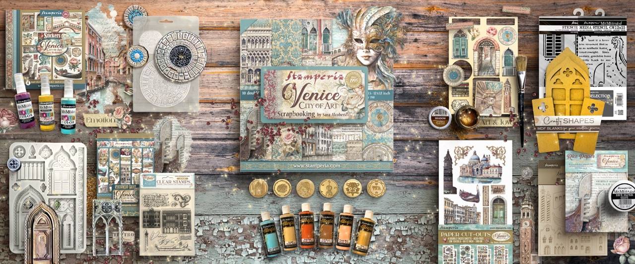 Ontdek de nieuwe Venice City of Art van Stamperia! 