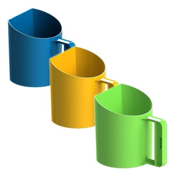 Voerschep 1kg (bekermodel)