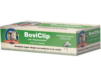 Boviclip / Auriplak vliegenoormerk 10 stuks